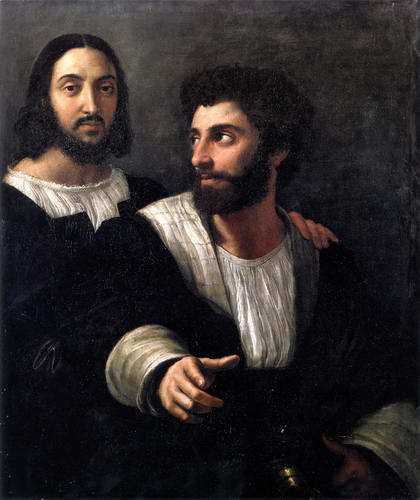 автопортрет рафаэля