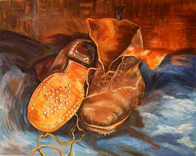 пара ботинок ван гога