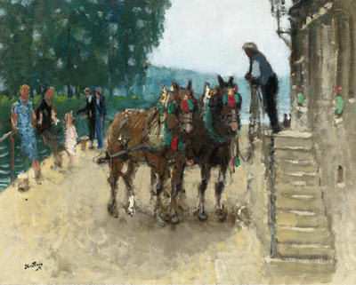 лошадь в живописи