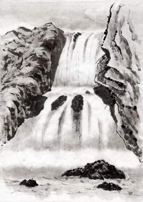 водопады в живописи