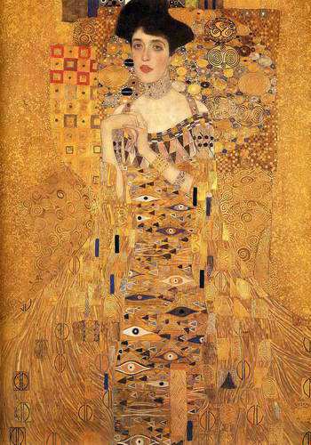 Оранжевый цвет в творчестве Густава Климта