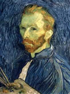 Автпортрет с кистями и палитрой