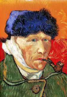 Автопортрет с перевязанным ухом