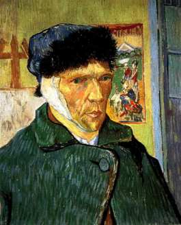 Автопортрет с перевязанным ухом