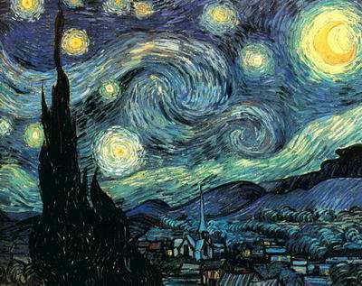 Звездная ночь ван гога